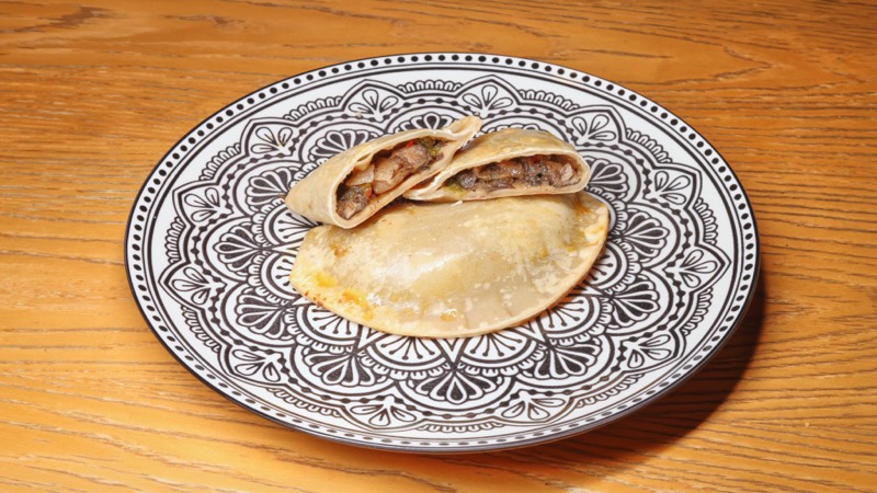 Mushroom empanada
